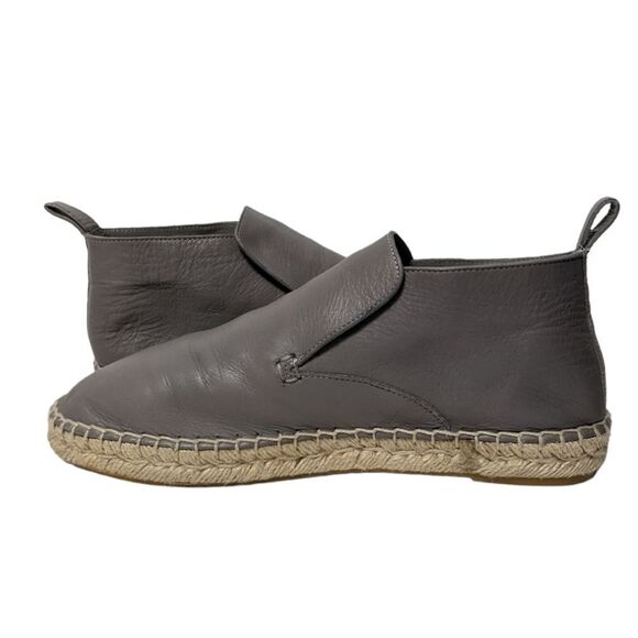 VINCE Ronan Slip-On Leather Espadrilles 7 - Picture 6 of 11